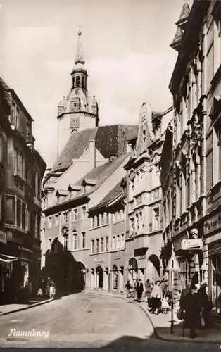 Naumburg, Strassenansicht, ungelaufen