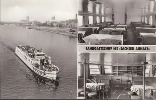 Magdeburg, Fahrschiff MS Sachsen Anhalt, ungelaufen