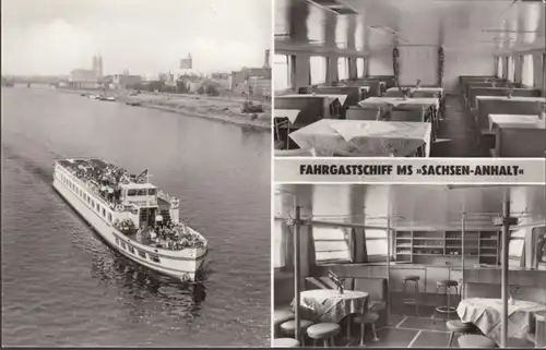 Magdeburg, navire MS Sachsen Anhalt, non roulé