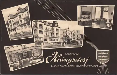 Heringsdorf, Maison de loisirs, Guiseppe di Vittorio, incurvée