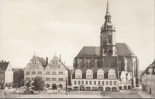 Naumburg, Wilhelm Pieck Platz, Gaststätte Drushba, gelaufen