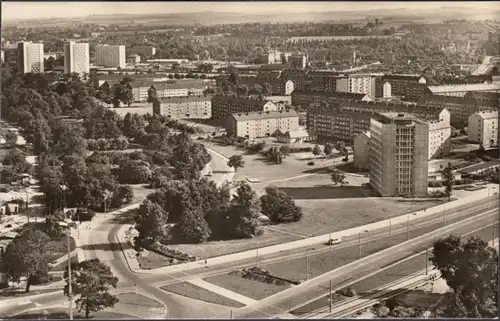 Dresde, Au Georgplatz, incurvée