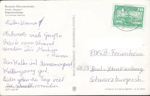 Warnemünde, Hotel Neptun, Strand, gelaufen