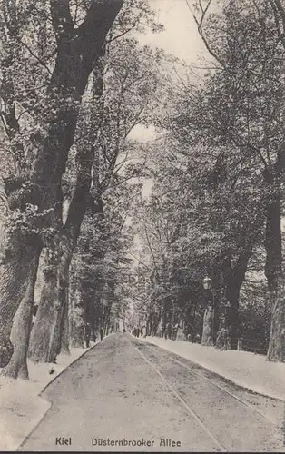 Kiel, avenue du Brooker, couru en 1912