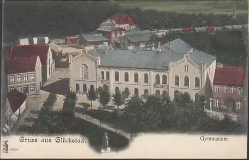 Gruss aus Glückstadt, Gymnasium, ungelaufen