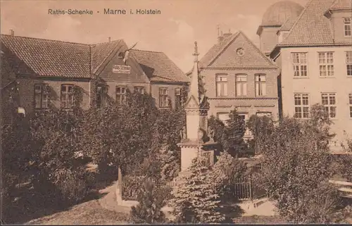 Marne in Holstein, Inn Raths- Schenke, unused