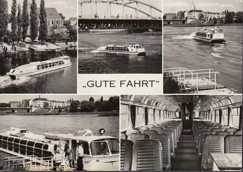 Bateaux à voile type Sarja de transport routier exploitation Eisenhüttenstadt, incurvée