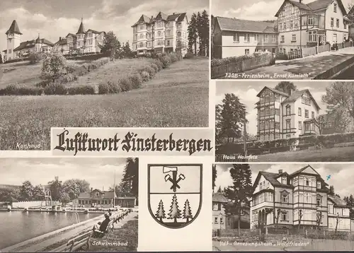Finsterbergen, Ferienheim, Schwimmbad, Hainfels, Genesungsheim, gelaufen 1970
