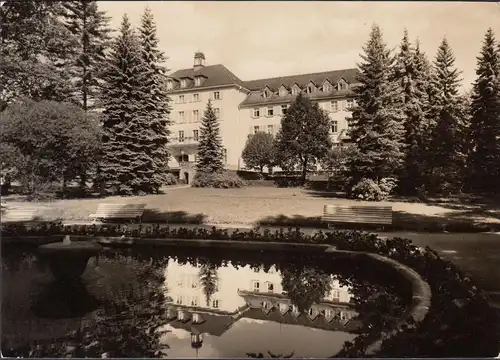 Bad Brambach, Sanatorium Joliot Curie Haus, couru 1963