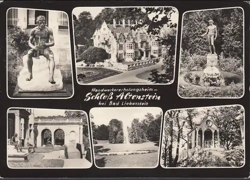 Bad Liebenstein, Handwerkererholungsheim, Schloss Altenstein, gelaufen 1963