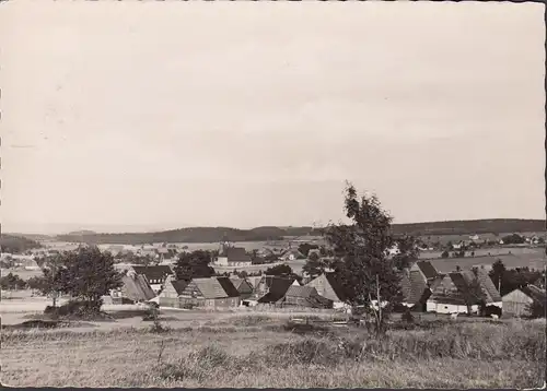 Zinnwald- Georgenfeld, vue de la ville, couru