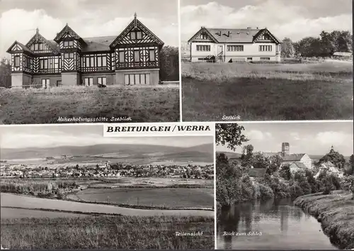 Breitungen, Naherholungsstätte, Seeblick, Schloss, gelaufen 1982