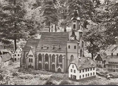 Oederan, Klein Erzgebirge, Stadtkirche, gelaufen