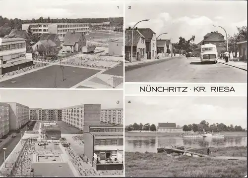 Nünchritz, Kindergarten, Lycée, Meissner Strasse, Liebknecht Ring, inachevé