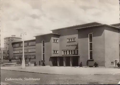 Luckenwalde, théâtre municipal, couru en 1961