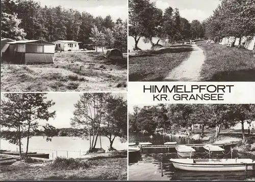 Porte du ciel, camping sur le lac Stolp, couru