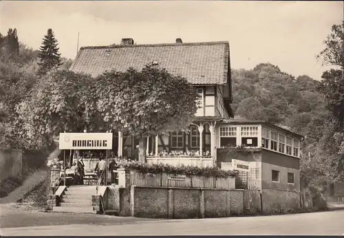 Treseburg, Restaurant und Cafe Burgstieg, gelaufen