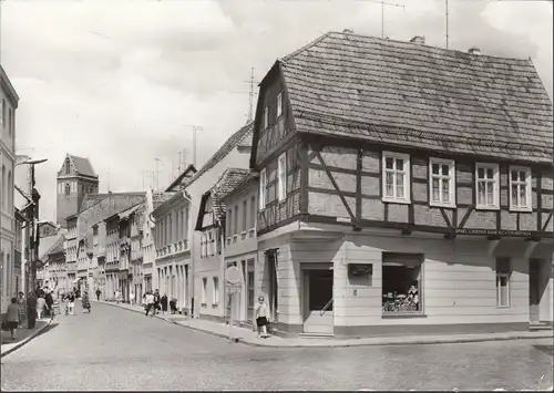 Perleberg, Bäckerstrasse, gelaufen