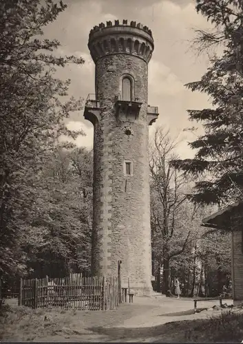 Ilmenau, tour de la torche à enroulement, incurvée