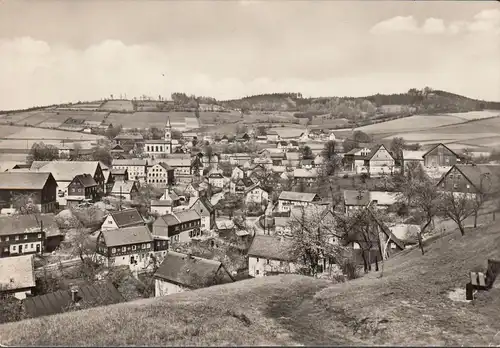 Saupsdorf, Blick zum Wachberg, ungelaufen