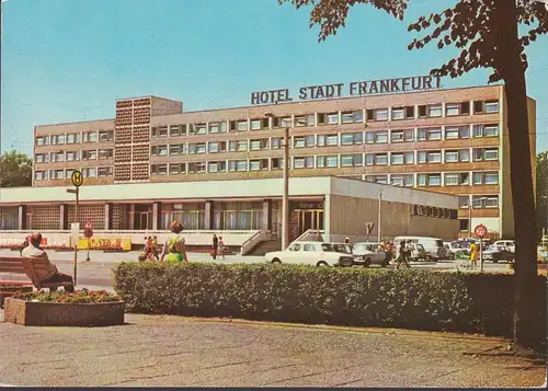 Francfort ou Hôtel Ville de Francfort, couru en 1981