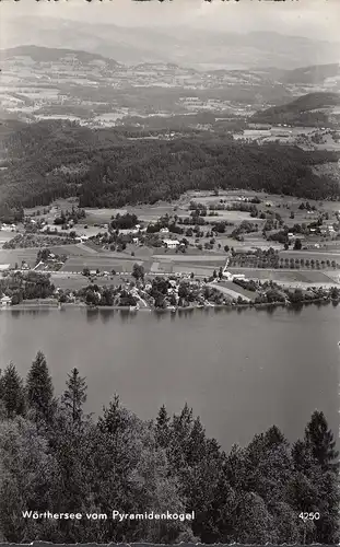 Wörthersee vom Pyramidenkogel, ungelaufen