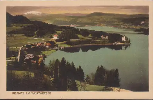 Reifnitz a. Wörthersee, vue panoramique, incurvée