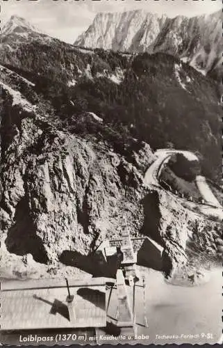 Loiblpass, Grenze Deutschland- Südslavien, Koschutta und Baba, ungelaufen