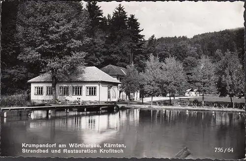 Krumpendorf, bain de plage et restauration Krofitsch, non-fuit