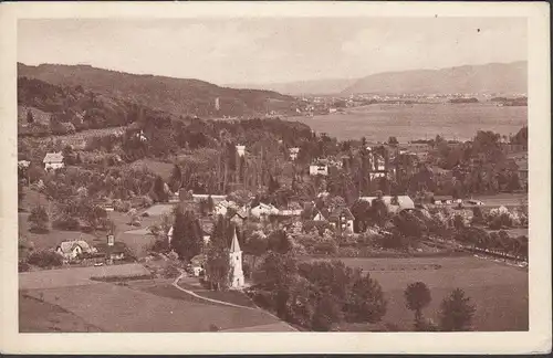 Krumpendorf, vue panoramique, couru en 1927