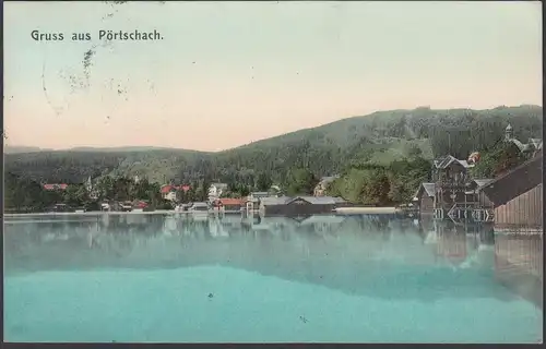 Gruss aus Pörtschach a. Wörthersee, gelaufen