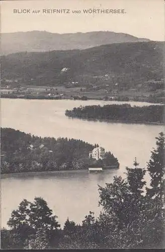 Blick auf Reifnitz a. Wörthersee, ungelaufen