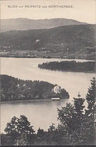 Vue sur Reifnitz a. Wörthersee, incurvée