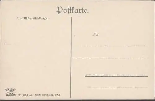 Wörthersee, Blick auf Loretto und Koschutter, ungelaufen