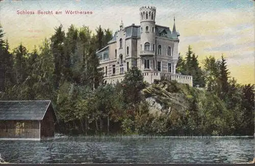 Reifnitz, Schloss Bercht am Wörthersee, Damenschneiderin, gelaufen 1911