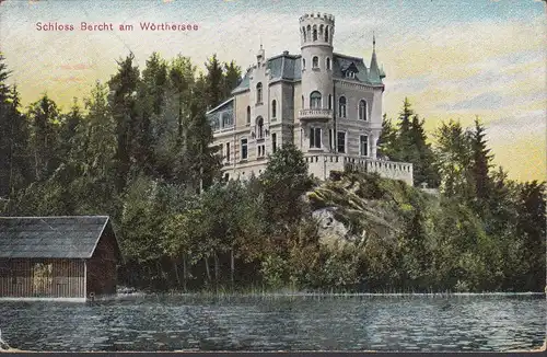 Reifnitz, Schloss Bercht am Wörthersee, scieuse dames, couru 1911
