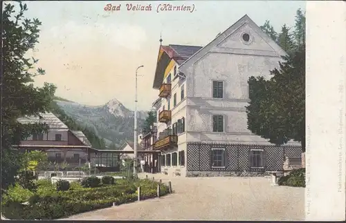 Bad Villach, vue sur le bâtiment, couru