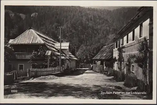 Sous-sol, allemand Peter sur la rue Loiblstrasse, inachevé