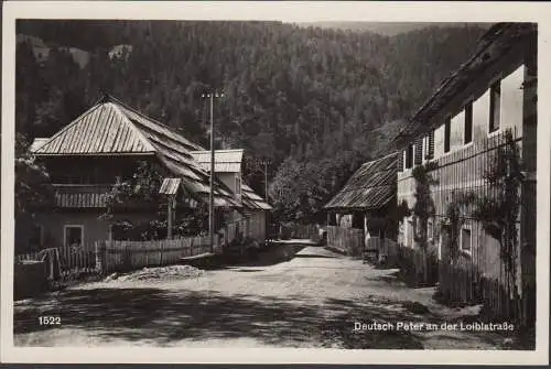 Unterbergen, Deutsch Peter an der Loiblstrasse, ungelaufen