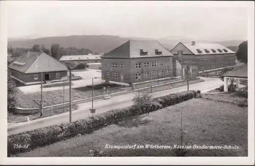 Krumpendorf, Gendarmerie Schule, ungelaufen