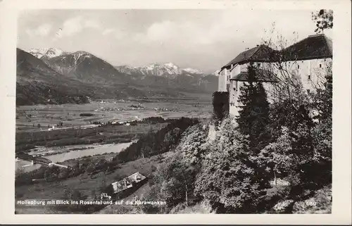 Hollenburg mit Blick ins Rosental, gelaufen 1953