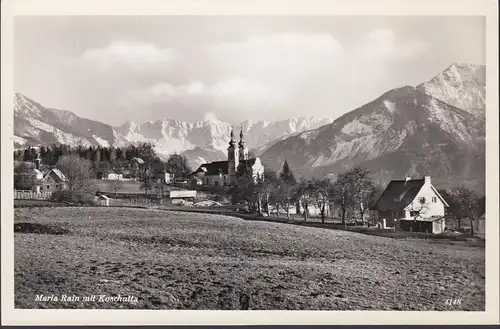 Maria Rain avec Koschutta, inachevée en 1958