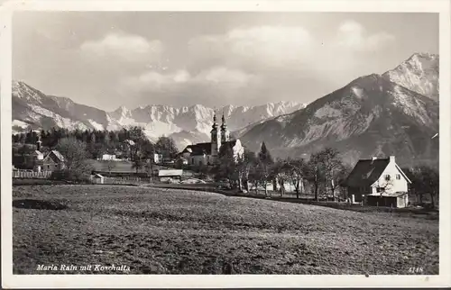 Maria Rain mit Koschutta, gelaufen 1958