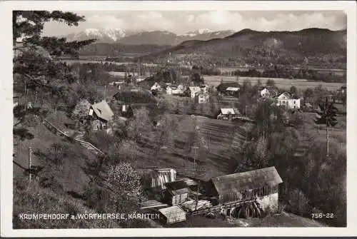 Krumpendorf, Panoramaansicht, ungelaufen