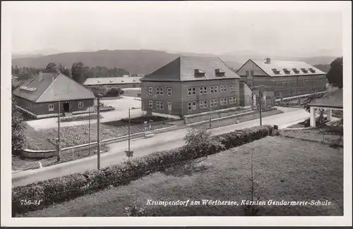 Krumpendorf, Gendarmerie Schule, ungelaufen