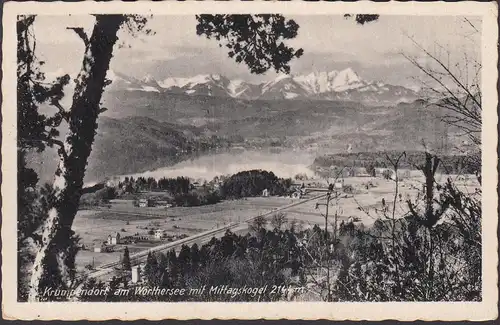 Krumpendorf mit Mittagskogel, gelaufen 1944