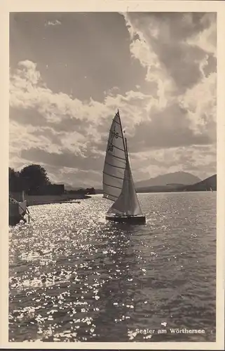 Segler am Wörthersee, ungelaufen