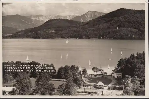 Seebad Krumpendorf, Seerestauration und Strandbad Kopfitsch, gelaufen 1930