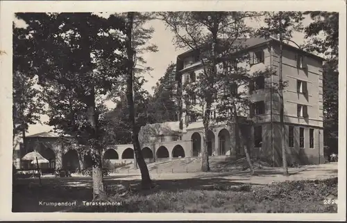 Krumpendorf, Terrassenhotel, gelaufen 1928