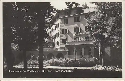 Krumpendorf, Terrassenhotel, gelaufen 19?3